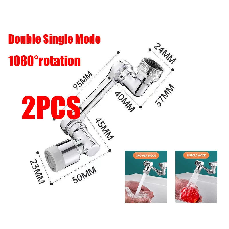 Multi-Angle Faucet Extension Arm
