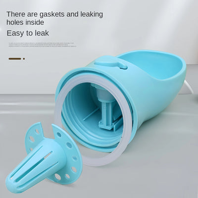 Portable Dog & Cat Water Bottle with Food Container – Travel Feeder Bowl for Pets | Easy Outdoor Hydration