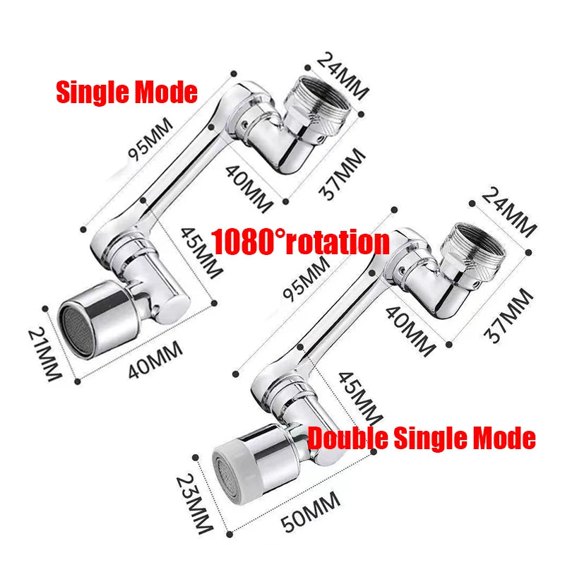 Multi-Angle Faucet Extension Arm