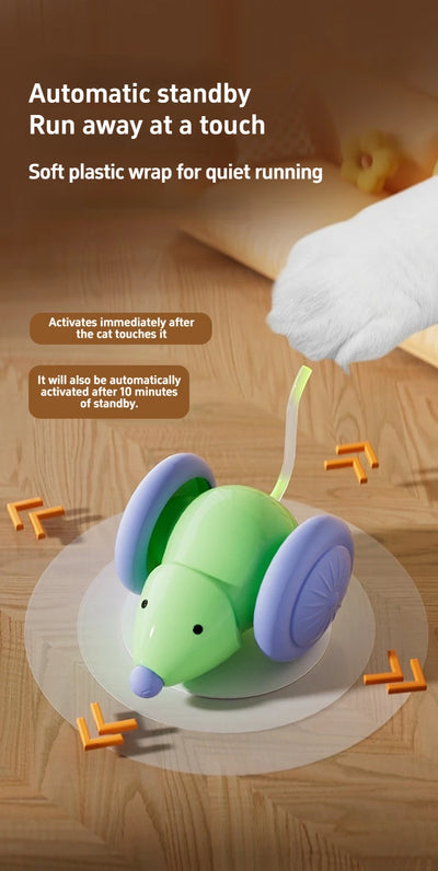 Pet Toys Interactive Cat Toy Electric Mouse Car