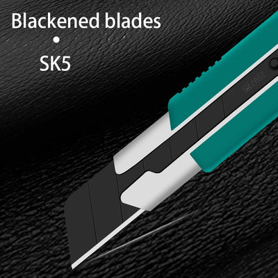 Utility Knife Sharp Cut Heavy Duty Steel Break 18mm Blade Paper Cut Electrician Utility Knife