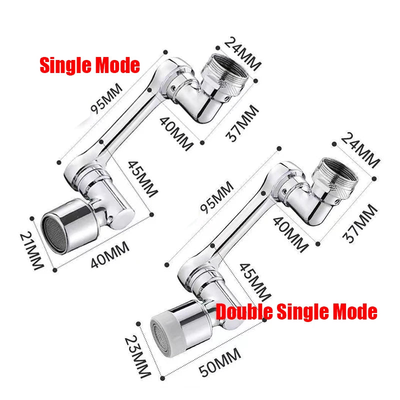Multi-Angle Faucet Extension Arm