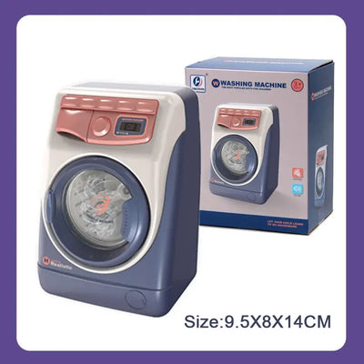 Simulation House Appliances Kitchen Infant Toys For Kids Electric Cleaning Play Sets Toys for Girls Washing Machine Appliance