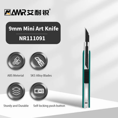 Utility Knife Sharp Cut Heavy Duty Steel Break 18mm Blade Paper Cut Electrician Utility Knife