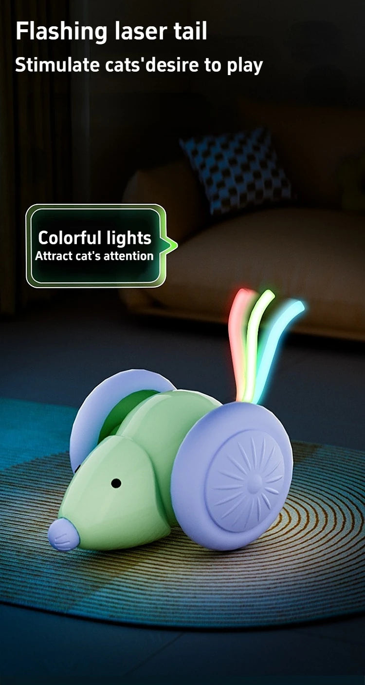 Pet Toys Interactive Cat Toy Electric Mouse Car