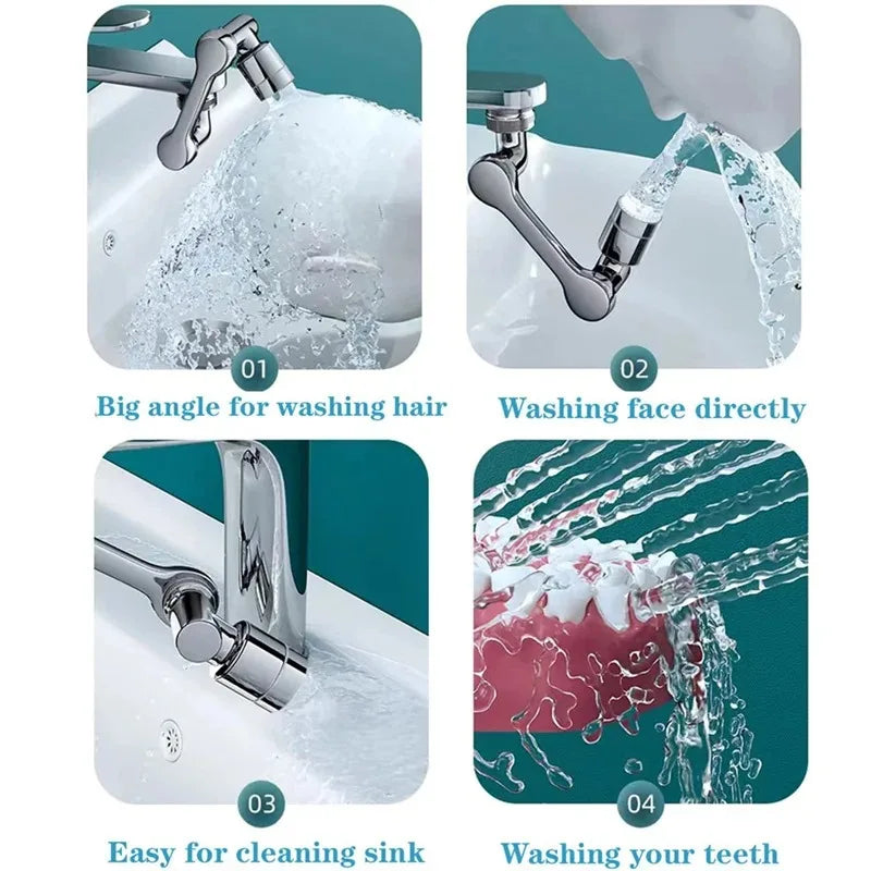 Multi-Angle Faucet Extension Arm