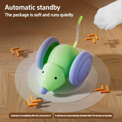 Pet Toys Interactive Cat Toy Electric Mouse Car