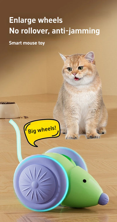 Pet Toys Interactive Cat Toy Electric Mouse Car
