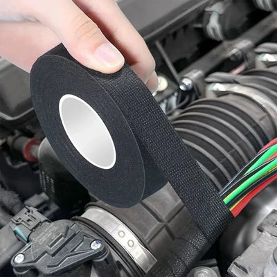 Electrical Tape Heat-resistant Harness Bundle Insulation Auto Wiring Fabric Cloth Wrap Waterproof Cable Organizer Adhesive Tapes