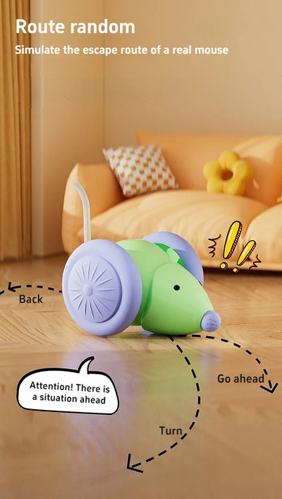 Pet Toys Interactive Cat Toy Electric Mouse Car