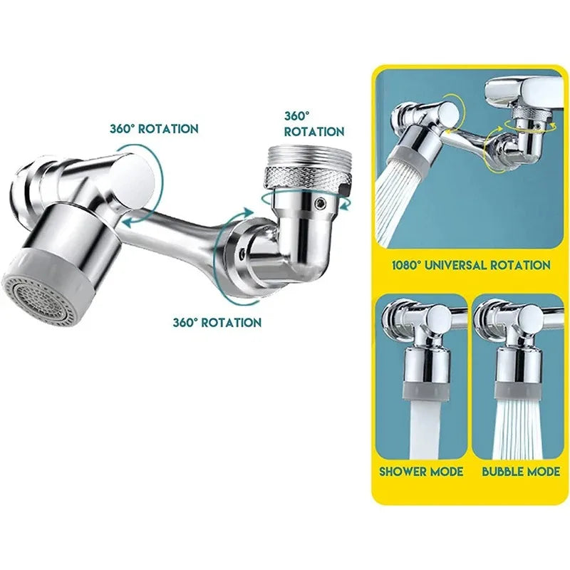 Multi-Angle Faucet Extension Arm