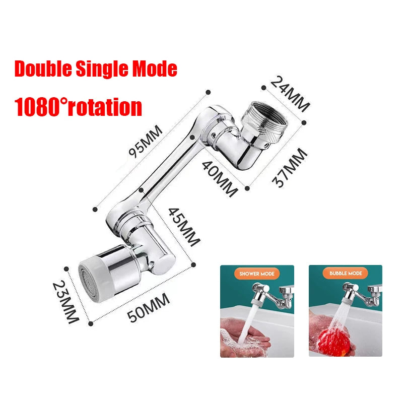 Multi-Angle Faucet Extension Arm